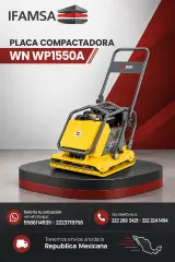 PLACA COMPACTADORA WN WP1550A
