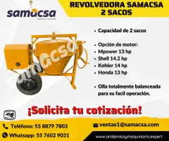 REVOLVEDORA DE CONCRETO SAMACSA  2 SACOS