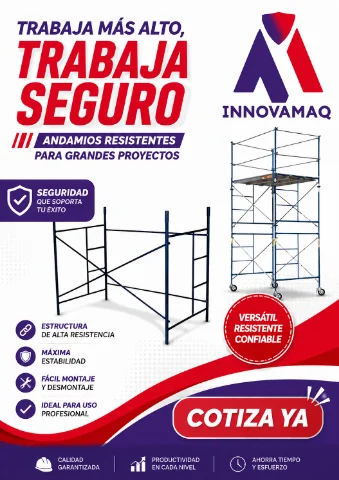 Andamios De Alta Resistencia INNOVAMAQ  Ideales