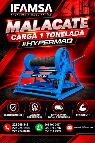 Malacantes con motor de gasolina 1Tonelada