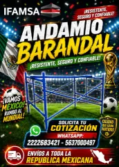 Venta / Renta de Andamios barandal