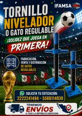 TORNILLO NIVELADOR PARA ANDAMIOS