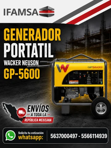 GENERADOR PORTATIL GP-5600