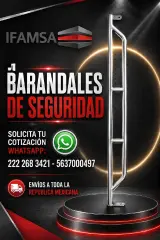 RENTA DE BARANDALES DE SEGURIDAD