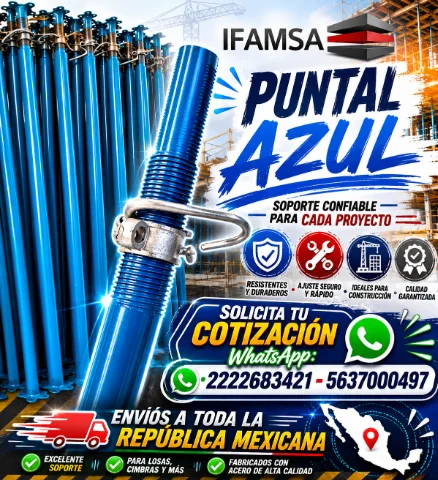 Puntales de alta calidad