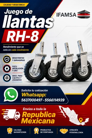 RH-8 Calidad que rueda contigo