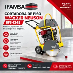 WACKER NEUSON CORTADORA DE PISO BFS-1345