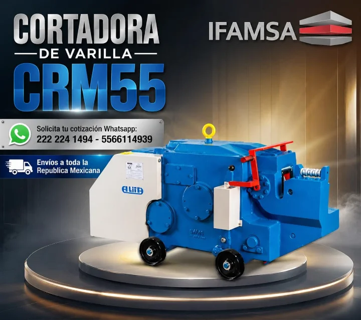 CORTADORA DE VARILLA ALBA CRM55