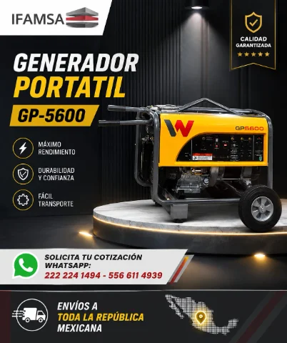 GENERADOR PORTATIL WN GP-5600