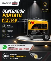 GENERADOR PORTATIL WN GP-5600