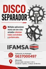 DISCO SEPARADOR en Puebla