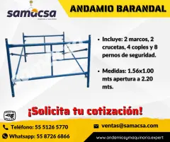 Mas Seguridad Andamio Tubular Barandal