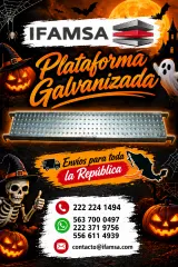 Plataforma Galvanizada para andamio