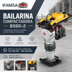 BAILARINA COMPACTADORA WACKER NEUSON BS60-2