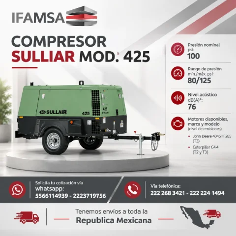 COMPRESOR SULLIAR MODelo. 425 -