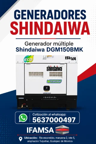 GENERADORES SHINDAIWA