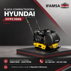 PLACA COMPACTADORA HYUNDAI HYPC1000