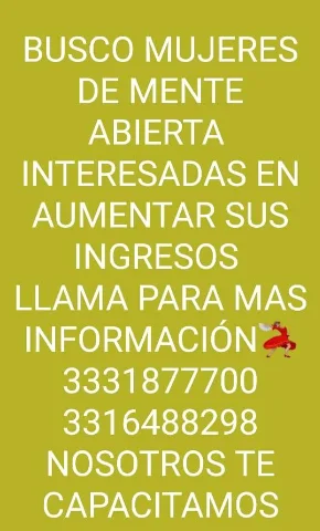 se solicitan mujeres