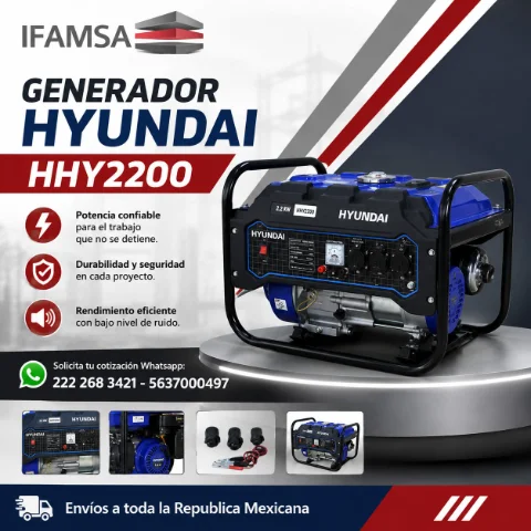 GENERADOR HYUNDAI HHY2200