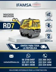 Rodillo Vibrador RD7 Wacker Neuson