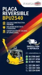 Placa Reversible DPU2540A Wacker Neuson