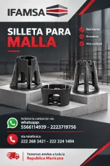 SILLETA PARA MALLA EN IFAMSA