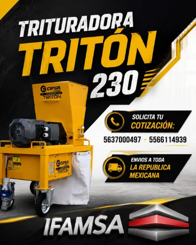Trituradora para escombro TRITON 230