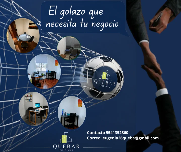 El golazo que necesita tu negocio QUEBAR Oficinas