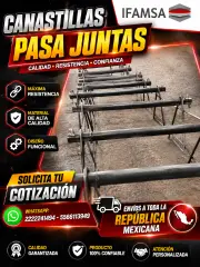 Canastilla para barra pasa junts