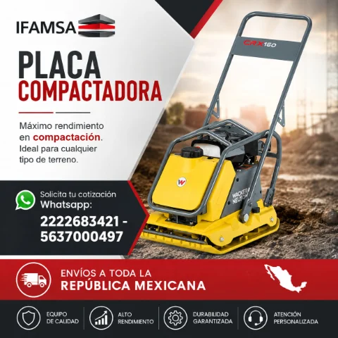 PLACA COMPACTADORA WP1550A