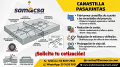 Canastilla Pasajuntas para Pavimento  SAMACSA