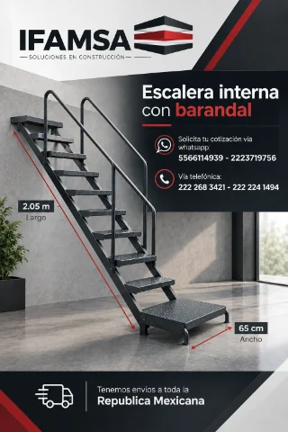 RENTA DE ESCALERAS INTERNAS PARA ANDAMIOS