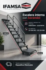 RENTA DE ESCALERAS INTERNAS PARA ANDAMIOS