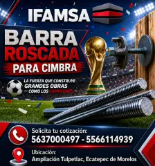 BARRA ROSCADA PARA CIMBRA -