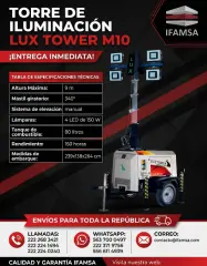 TORRE DE ILUMINACION LUX TOWER M10