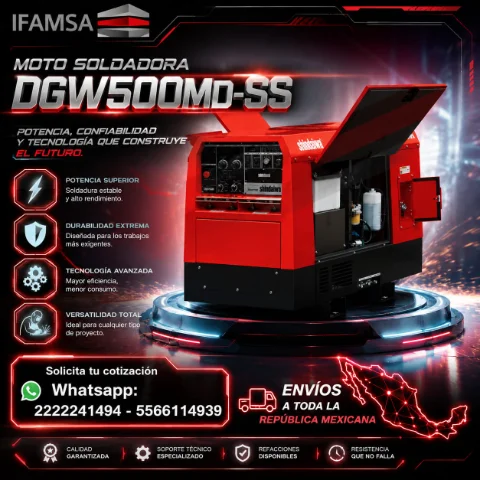 Moto Soldadora DGW500MD-SS