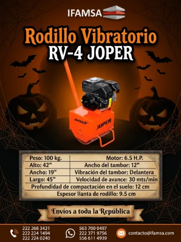 Rodillo Vibratorio RV-4 JOPER