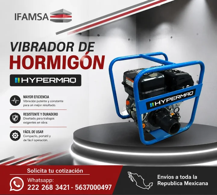 VIBRADOR DE HORMIGON HYPERMAQ