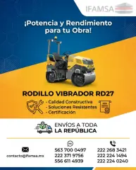 Rodillo Vibrador RD27 Wacker Neuson