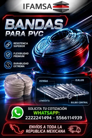 BANDAS PVC PARA CONSTRUCCION