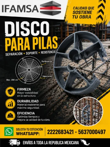 DISCOS PARA PILAS