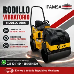 RODILLO VIBRATORIO DOBLE MODELO AR15