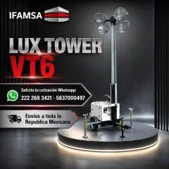 TORRE DE ILUMINACION LUX TOWER VT6