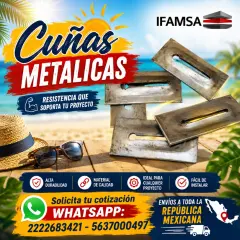CUÑAS PARA MONTAJES
