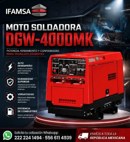 MOTO SOLDADORA SHINDAIWA DGW-400DMK