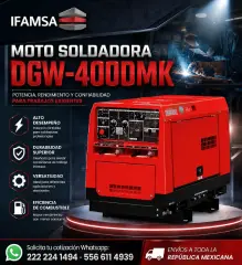 MOTO SOLDADORA SHINDAIWA DGW-400DMK