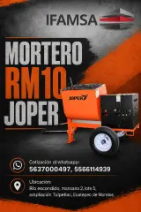 REVOLVEDORA DE MORTERO RM10