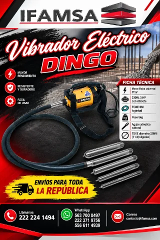Vibrador Electrico Dingo