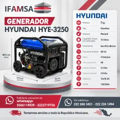 GENERADOR HYUNDAI HYE-3250