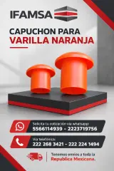 CAPUCHON PARA VARILLA NARANJA